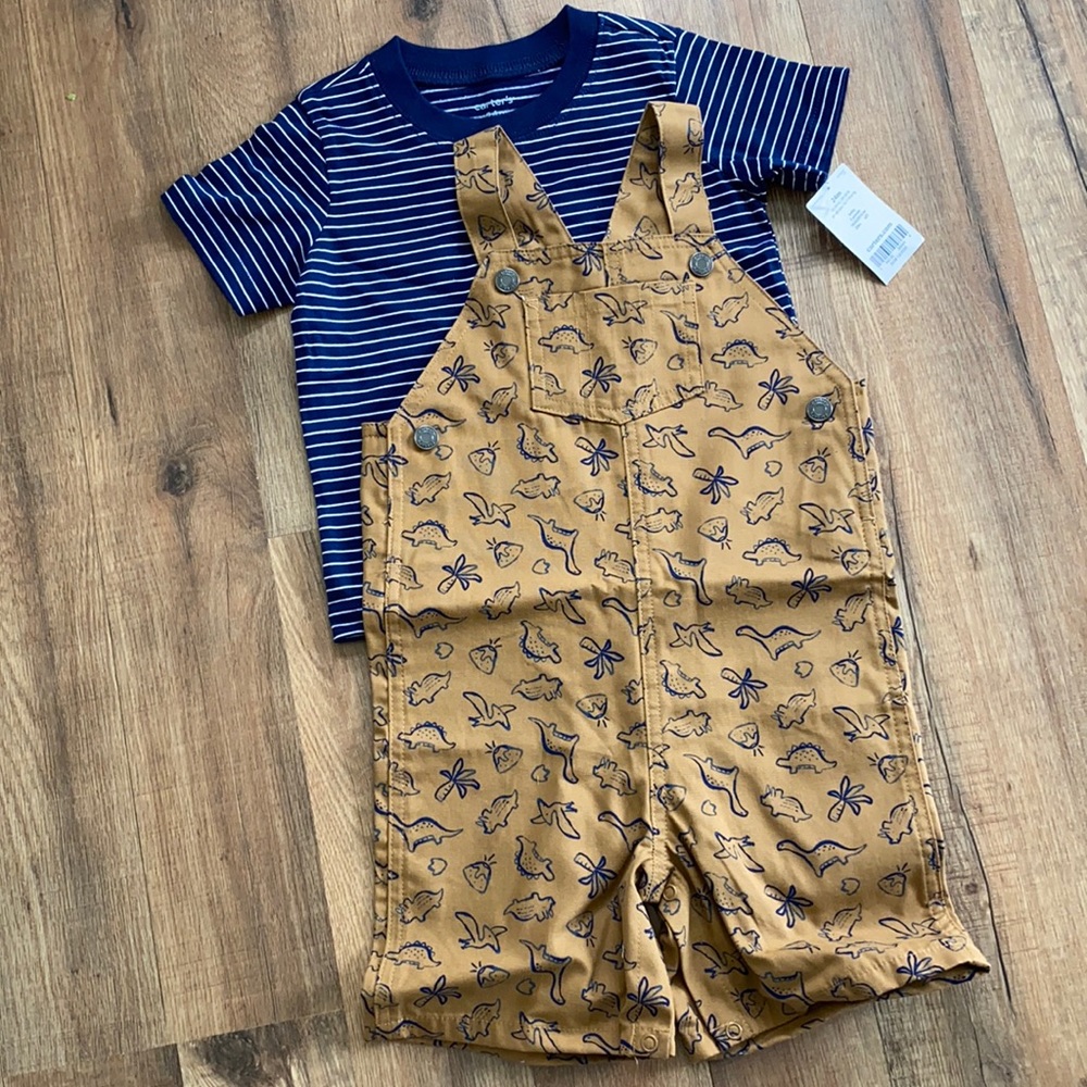 Shortsall and T-Shirt Toddler Boy Outfit